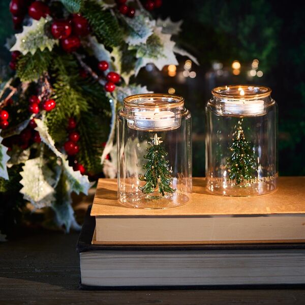 Magical christmas tree votive