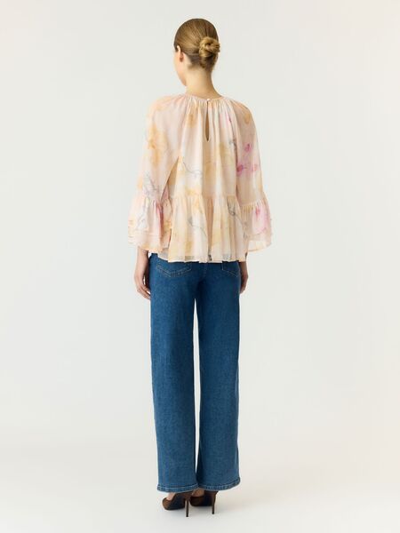 Blomina top, afterglow