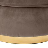 Taylor footstool, mohet grey