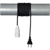 Johtosarja 3,5m paperitähdille, musta