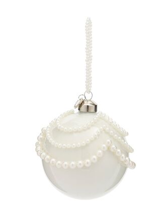 Classic pearls ornament dia 10