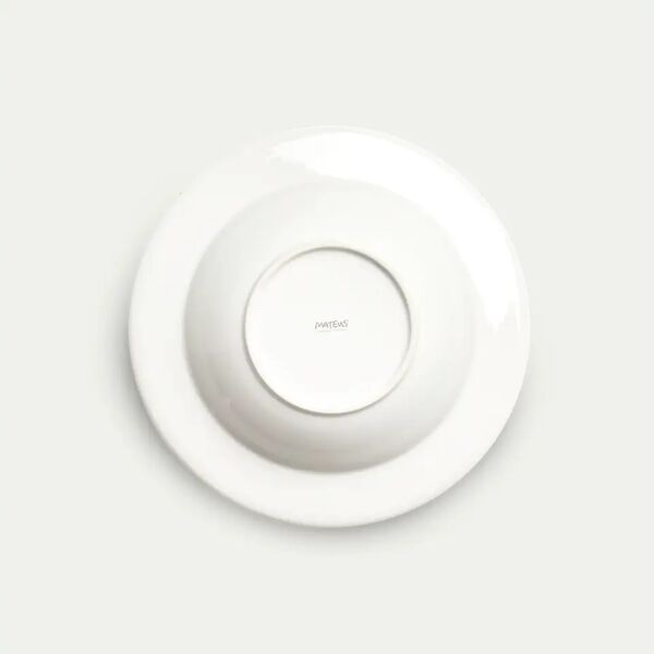 Bubbles soup plate 25cm, white