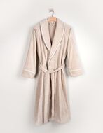 Portofino robe, dark taupe
