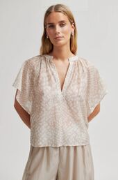 Shades blouse, plaza taupe