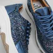 Poppy sneaker, galaxy blue