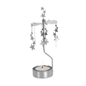 Angel chimes night sky, silver