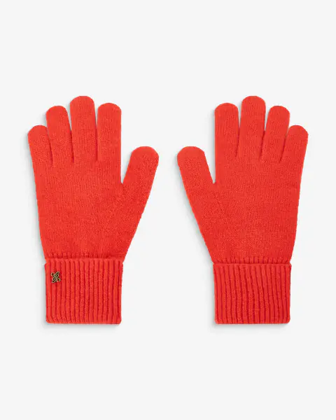 Anicet beanie & gloves, sanguine
