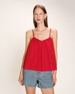 Real top, rouge
