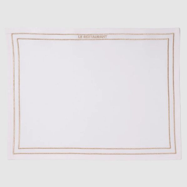 Placemats, Le Restaurant