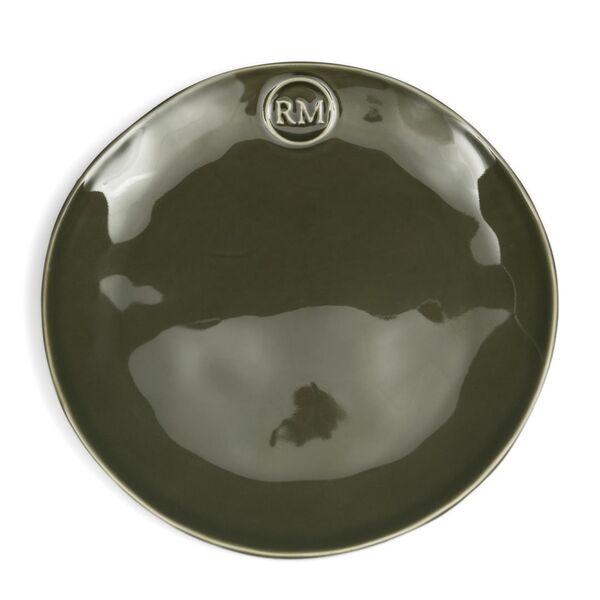 Portofino breakfast plate, green