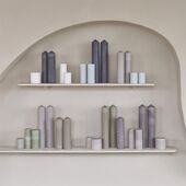 Pillar candle eco 10x10, off-white