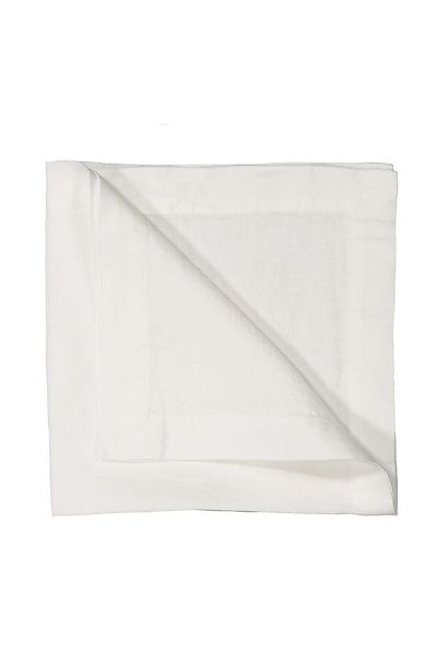 Sisilia linen napkin, optical white