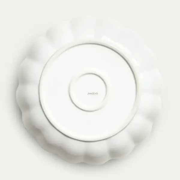 Oyster bowl 31cm, white