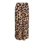 Skyler printed skirt, sand/brown print