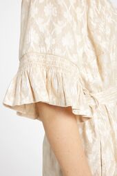 Amalia short dress, cream