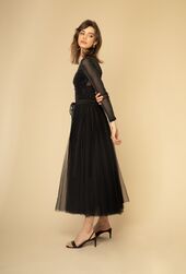 Aria tulle skirt, noir