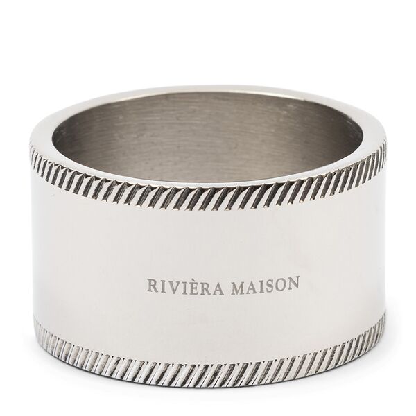 RM monogram napkin ring