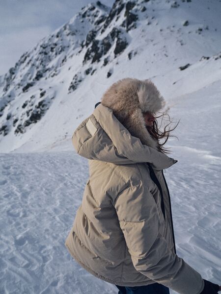 Jilly hope down jacket, feather gray