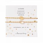 Gemstone card you&me citrine gold