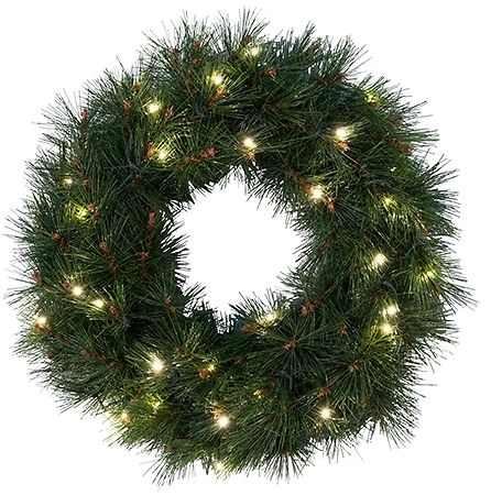 Russian pine -kranssi 50cm