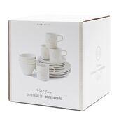 Portofino dinnerware set of 16, white