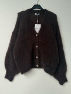 Short cardigan, chocolate