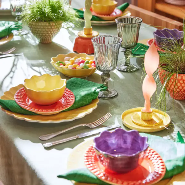 Oyster bowl 13cm, yellow