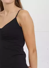 Seamless camisole, black