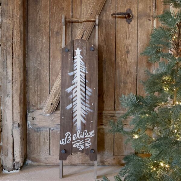 Vintage sledge, nature