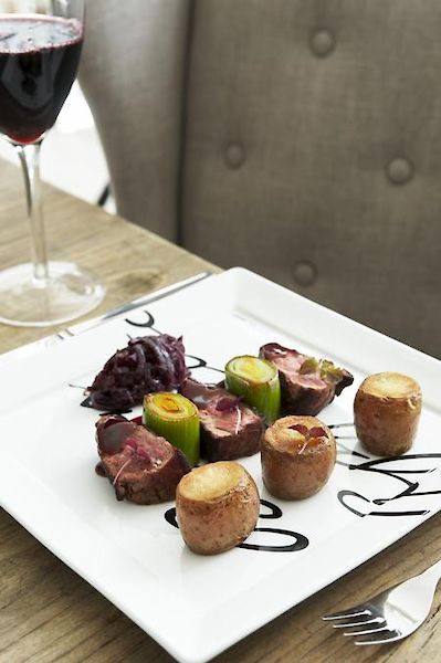 Buon appetito square plate 26x26