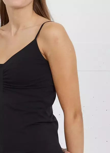 Seamless camisole, black