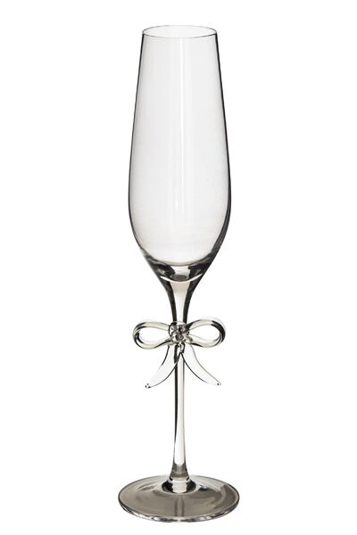 Bow champagne glass 26cm