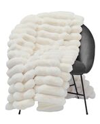 Liny blanket 140x220, ivory
