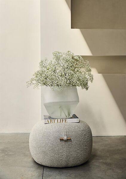 Aspen stool, mountain weave, dune sand