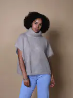 Hug kid mohairpooloneule, taupe