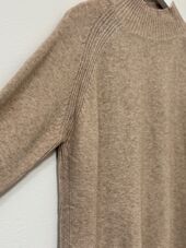 Viscose knit shirt, taupe