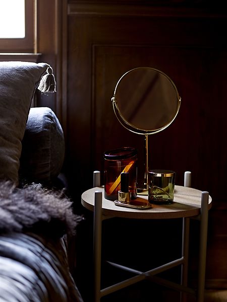 Mirror metal 20x35, gold