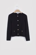 Monaco cardigan, black