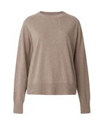 Freya cotton/cashmere, light brown melange