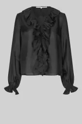 Saggie blouse, black