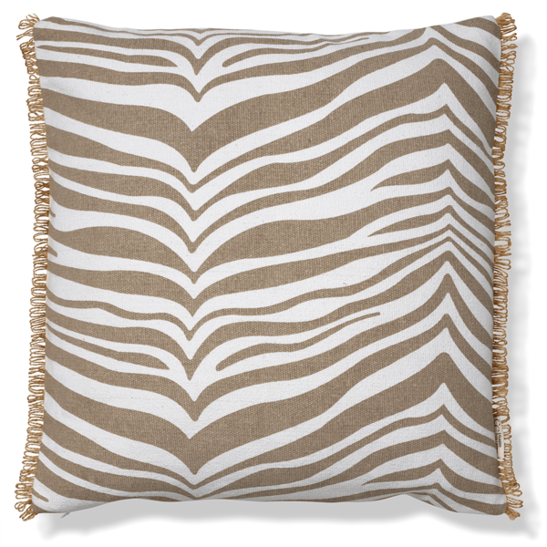Zebra 50x50, simply taupe