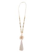 Kaulakoru, vaalea tassel