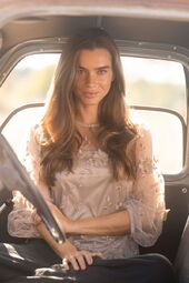 Florence blouse, antique gold