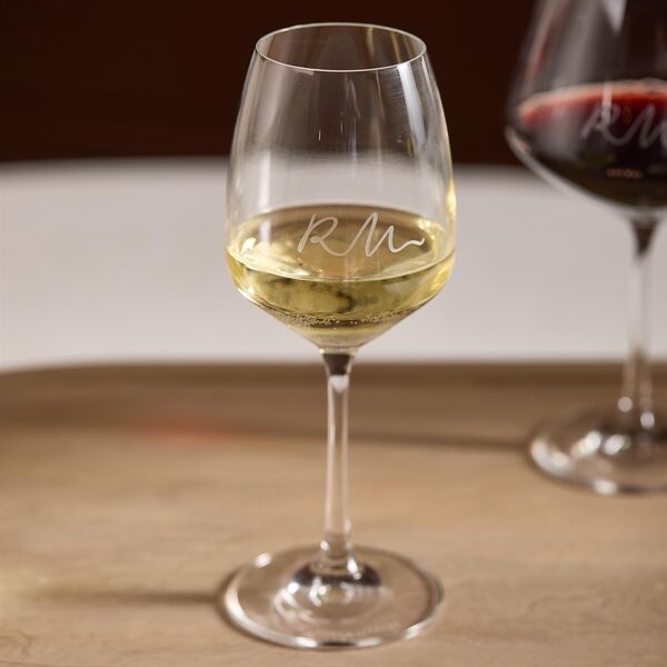 Taste of RM white wine glass