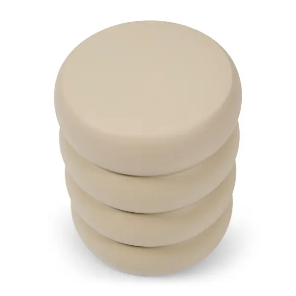 Rose tower end table, warm sand