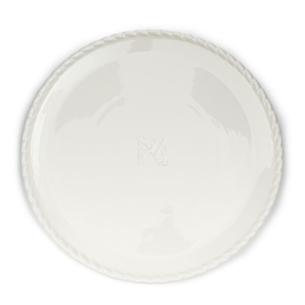 Elegant twist dinner plate