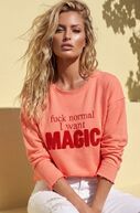 I want magic sweater, orange