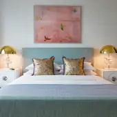 Globo table lamp, clear