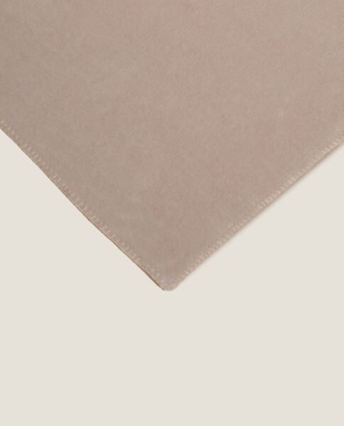 Soft cotton throw 160x200, beige