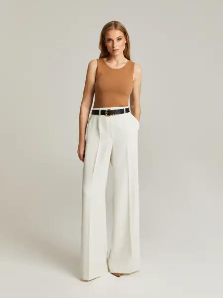 Sylva neuletoppi, kamelinruskea